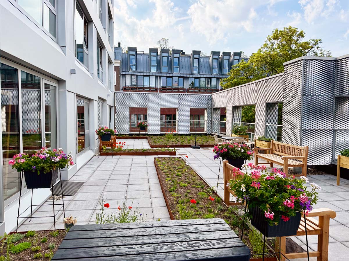 Liesbeth List Huis - Dakterras